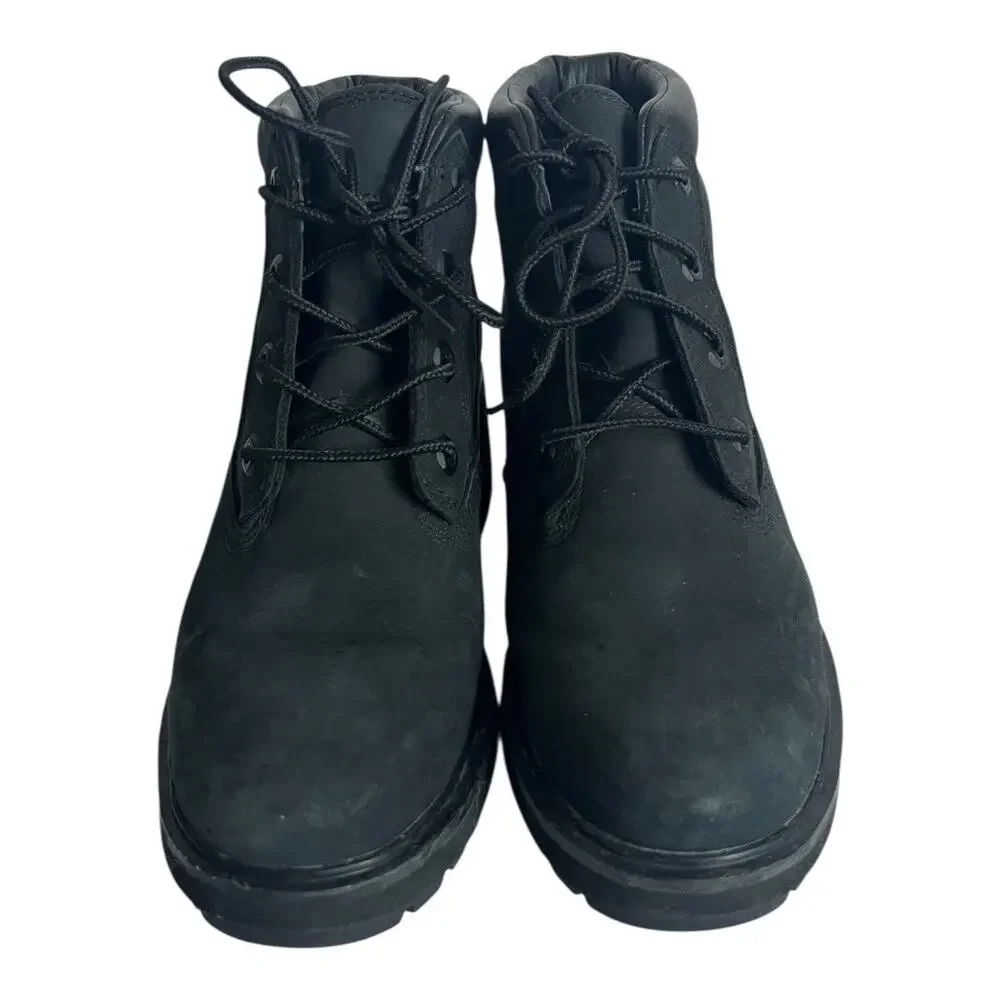 Timberland Kinsley Lug Sole Heeled Ankle Boots Size 8 - Picture 3 of 13